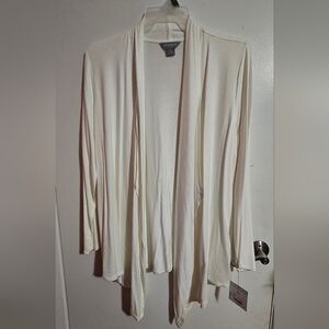 NWT* XL Liz Claiborne White Sweater